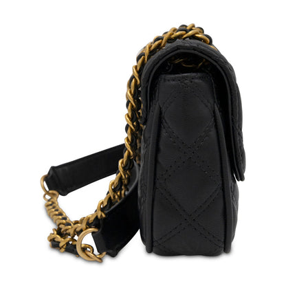Guess Group Giully Mini Handbag Black QA874878 (Ex Display)