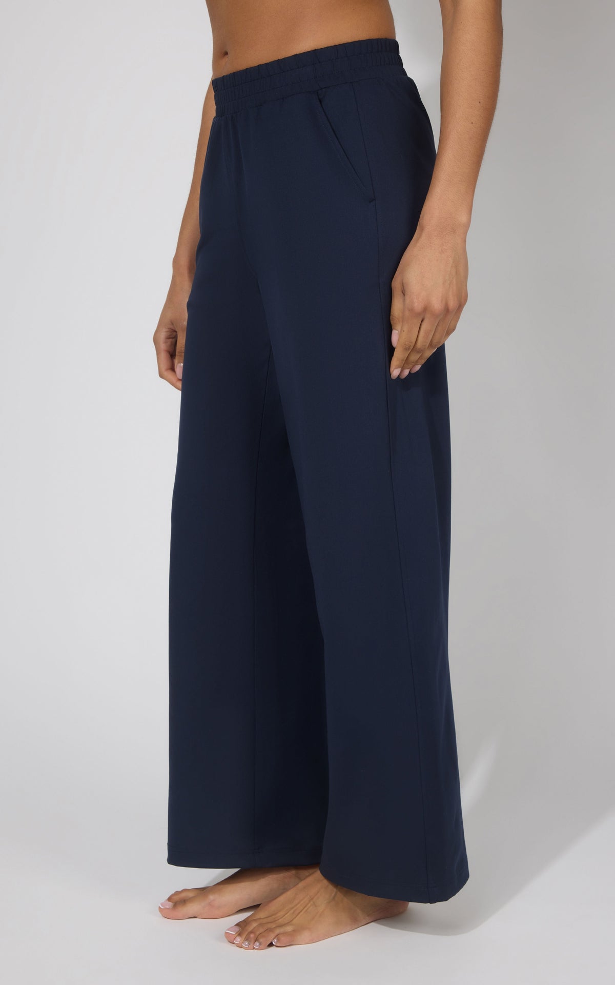90 Degree by Reflex Lux Seoul Side Pocket Wide Leg Pant