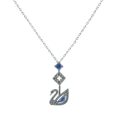 Swarovski Dazzling Blue Swan Necklace 5530625