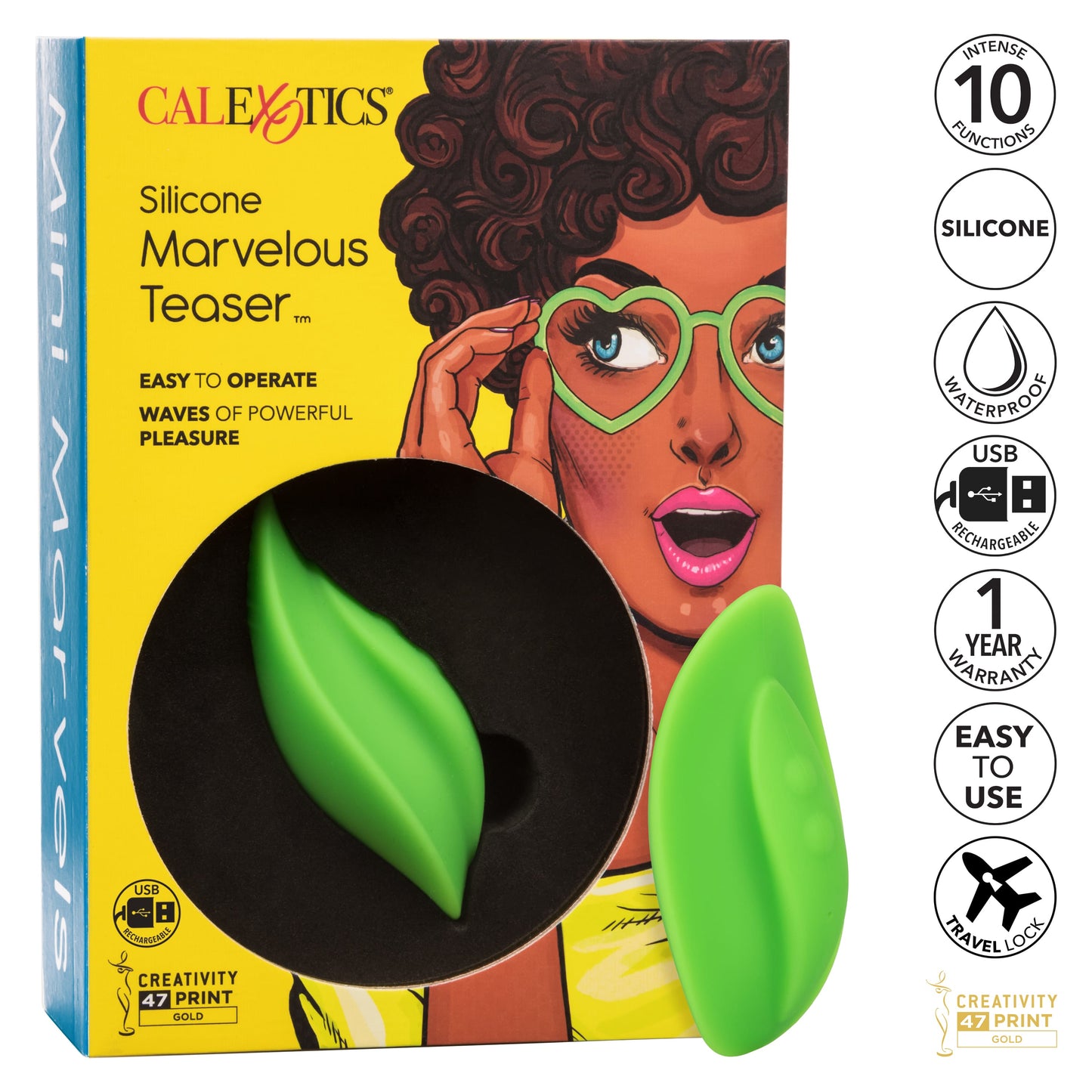 CalExotics Mini Marvels Silicone Marvelous Teaser