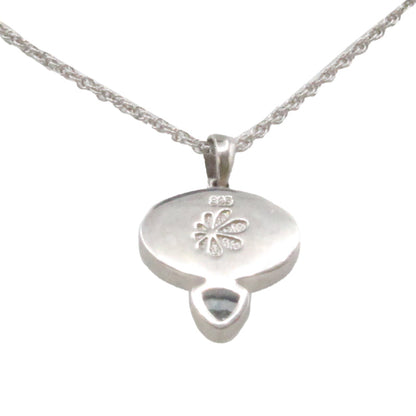 Naples Larimar Stone Sterling Silver Necklace By Marahlago