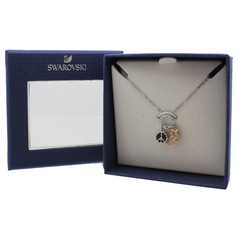 Swarovski Giggles T Collection Silver Necklace