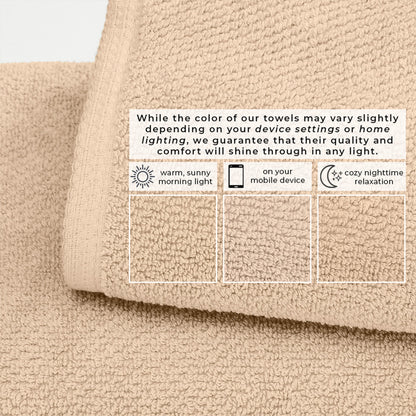 Cotton Textured Bath Towel Set - Acacia Collection