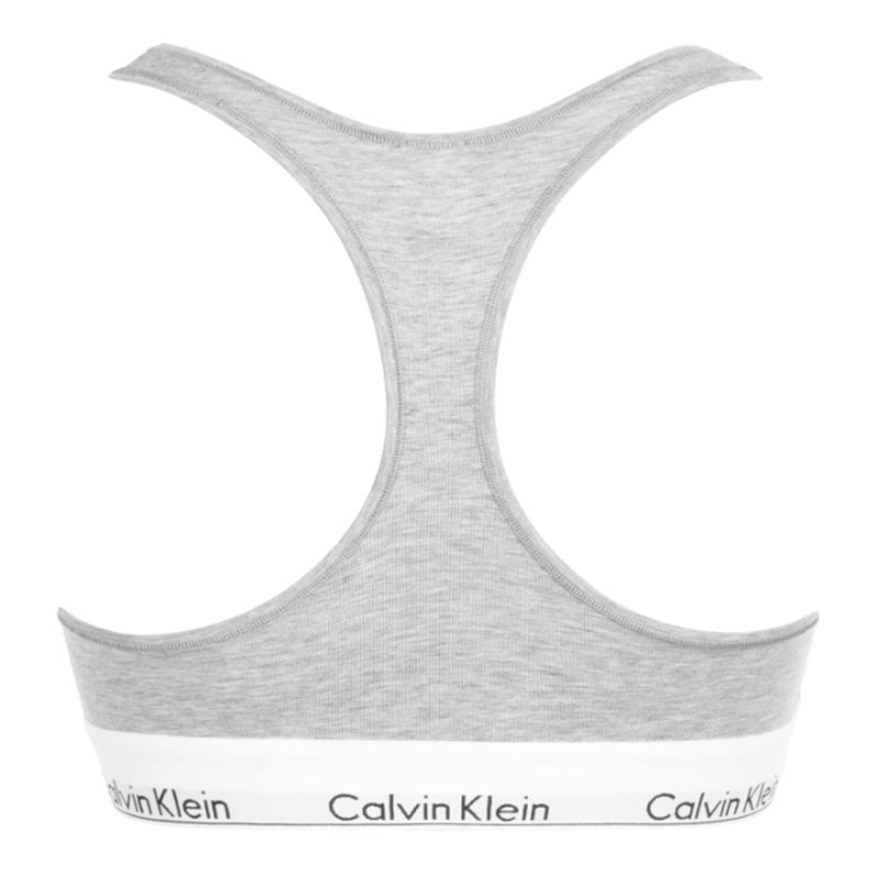 Calvin Klein Modern Cotton Bralette Grey Womens