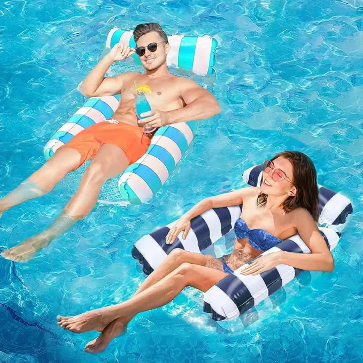 Foldable Inflatable Pool Float