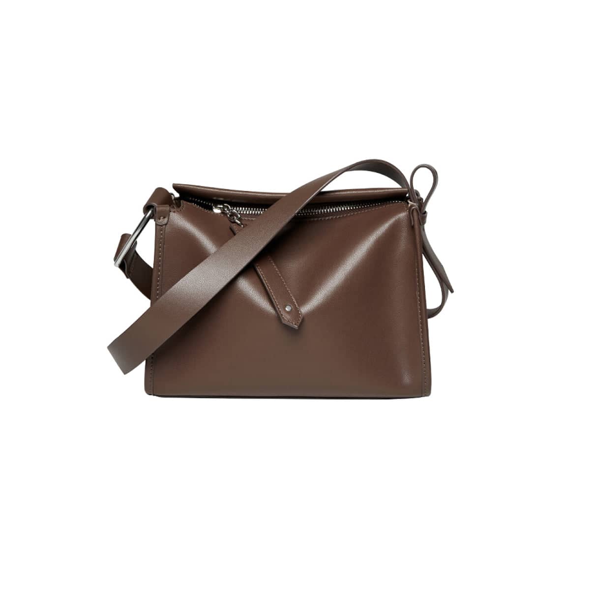 Classic Grace Leather Shoulder Bag