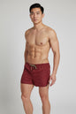 Christian Audigier Low Waist Swim Shorts, Waist Tie and Side Pockets BMS6190008M