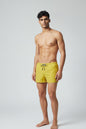 Christian Audigier Low Waist Swim Shorts with waist tie. BMS619-0009M