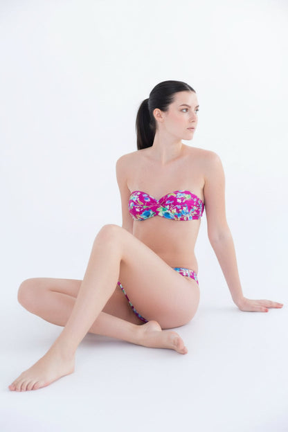 Christian Audigier The Watchill Bowtie Bandeau Bikini BMS071-518C