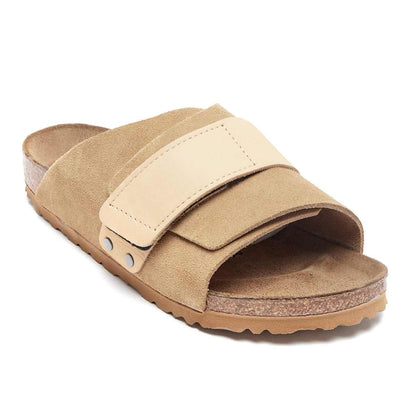 Birkenstock Kyoto Nubuck/Suede Leather Sand Sandals