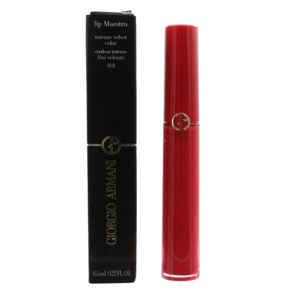 Giorgio Armani Lip Maestro Red Liquid Lipstick 503