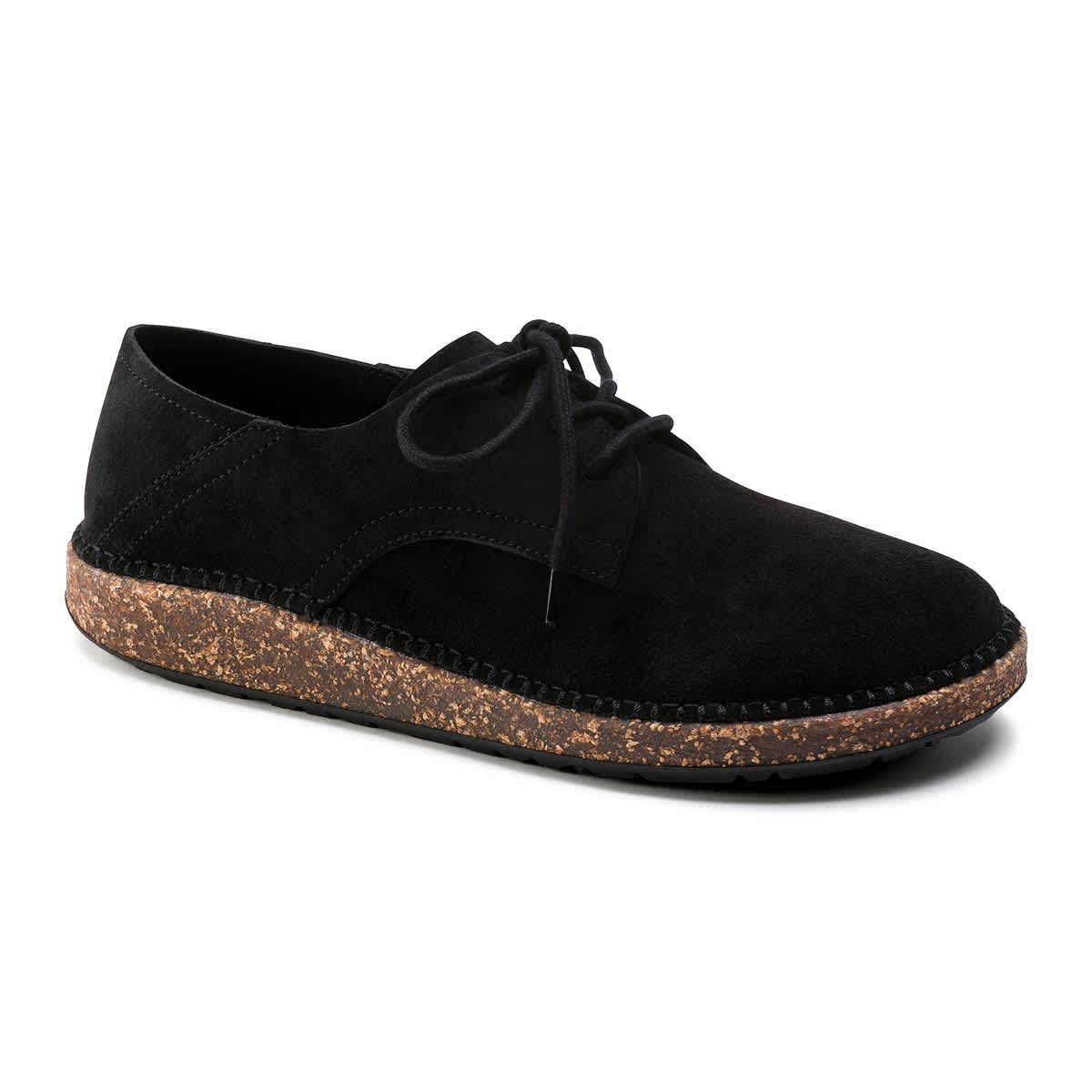 Birkenstock Gary Suede Leather Black Shoes
