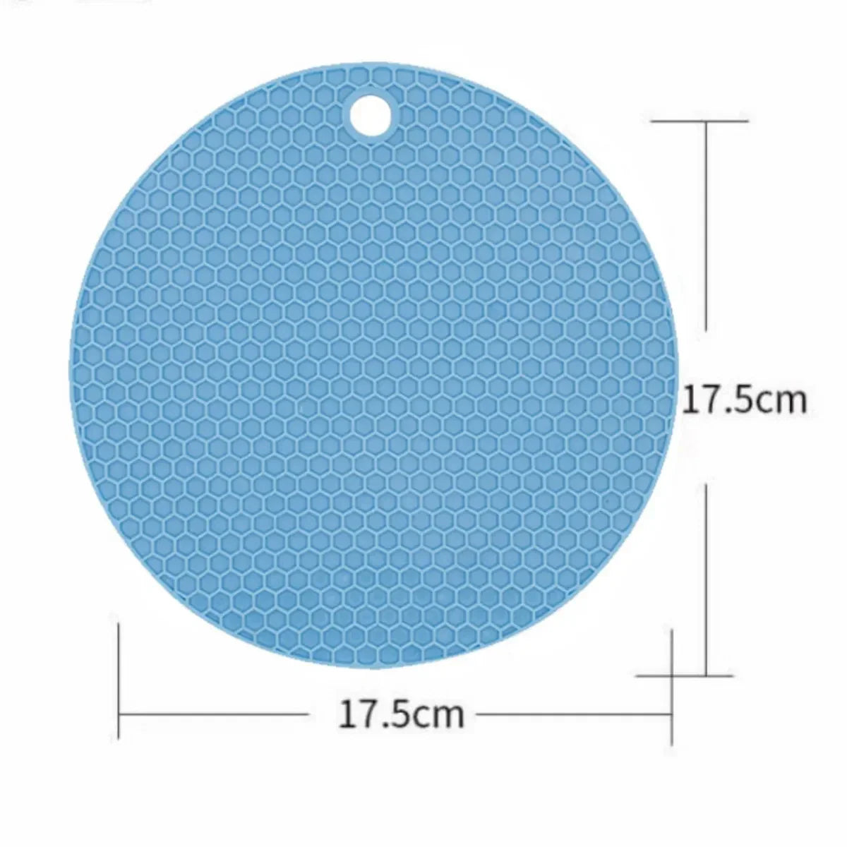 6 Pcs Honeycomb Silicone Trivet Set