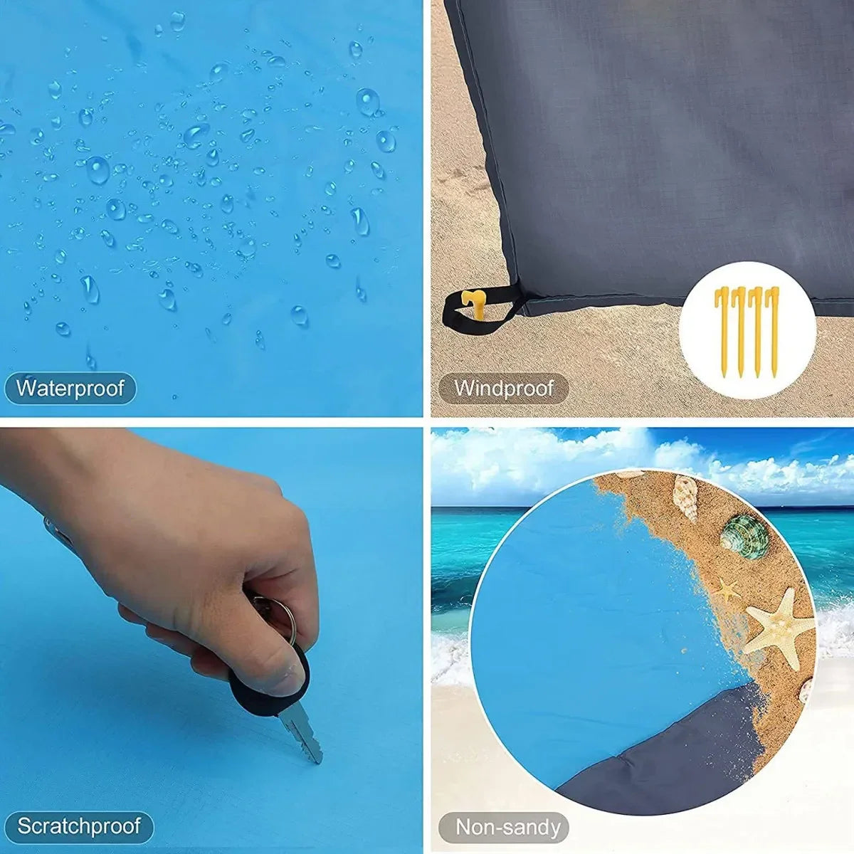 Foldable Picnic Blanket for Outdoor