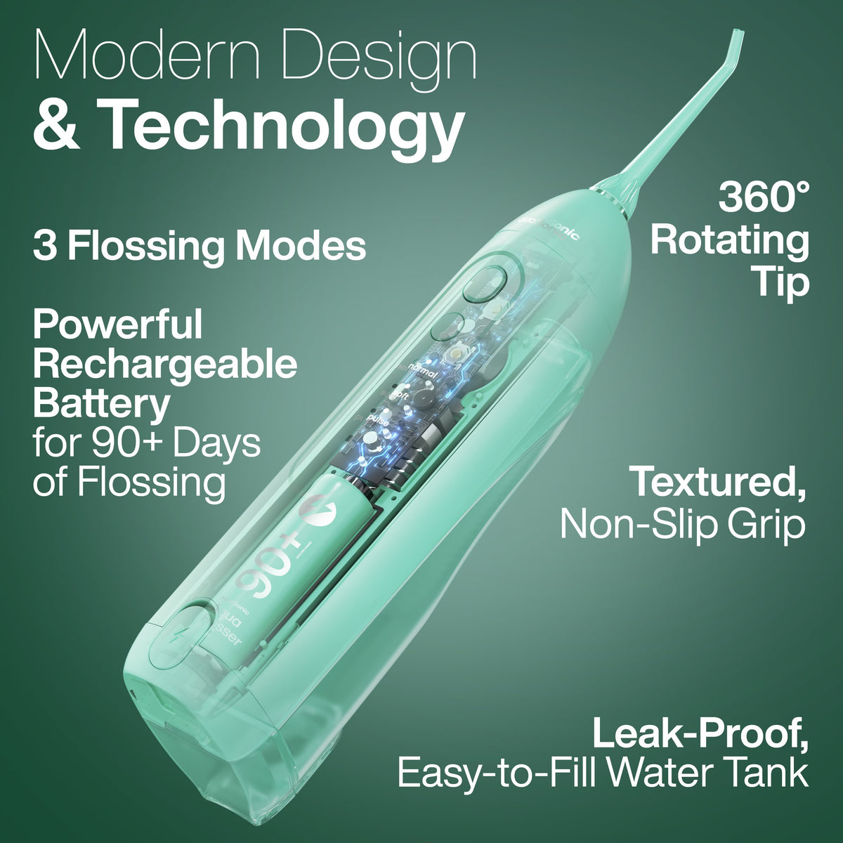AquaSonic ICON Flosser