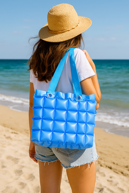 Clarissa Inflatable Tote Purse