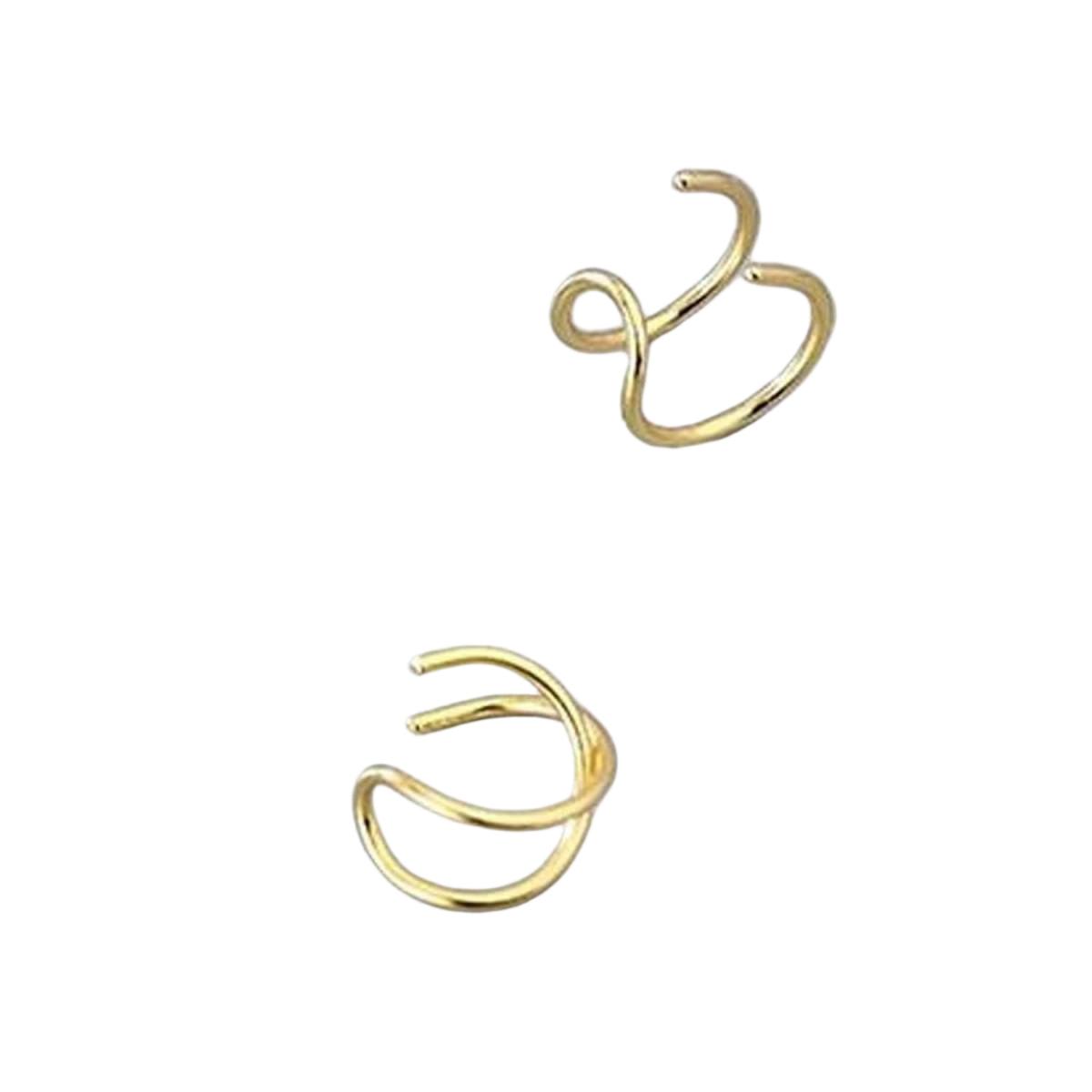 Crisscross Wrap Ear Cuff for Non-Pierced Ears
