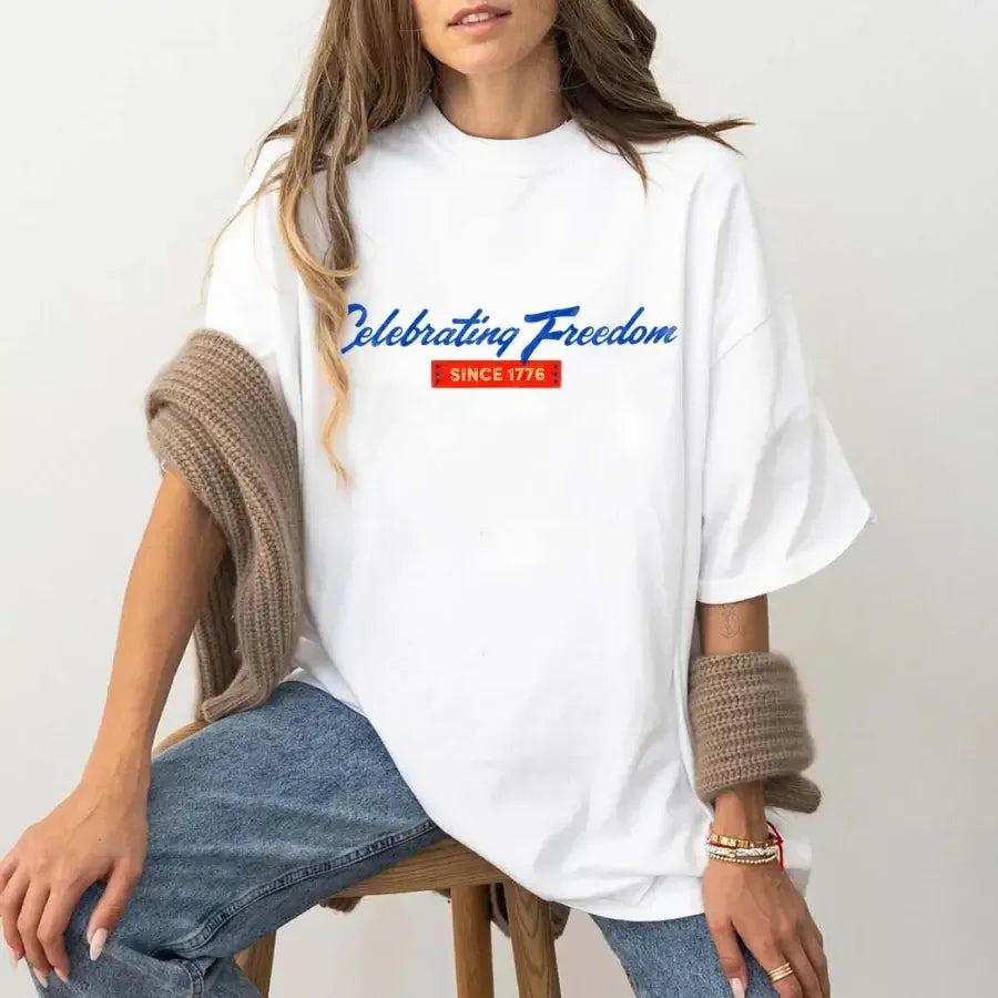 4th of July T-Shirt – Celebrating Freedom Since 1776 Patriotic Tee