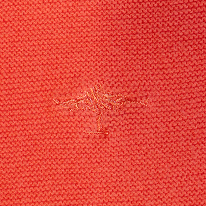 Fynch Hatton Knitted Women's V-Neck Jumper Coral Red