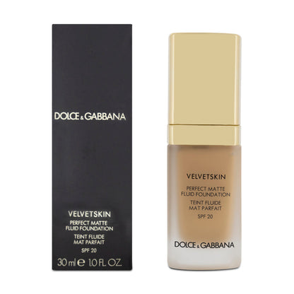 Dolce & Gabbana Foundation Matte 130 Warm Rose Velvetskin