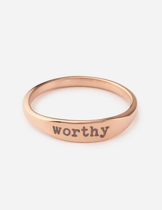 Elevated Faith Worthy Ring