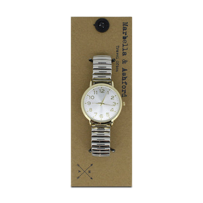 Women's Silver And Gold Adjustable Watch TW16008D Marbella & Ashford