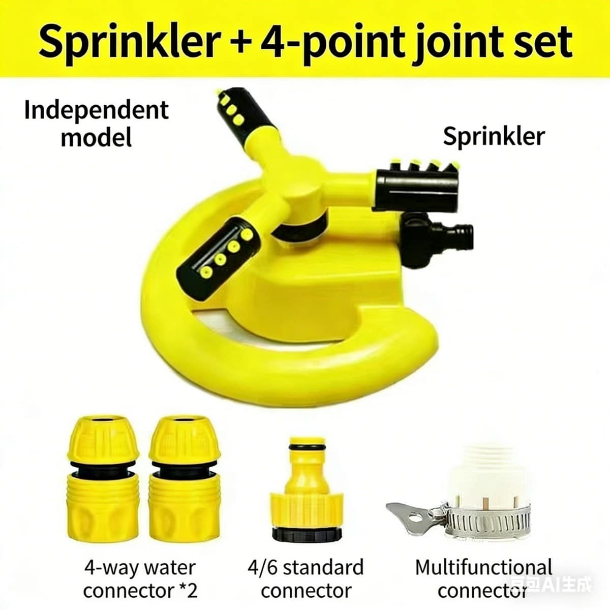 360° Rotating Garden Sprinkler