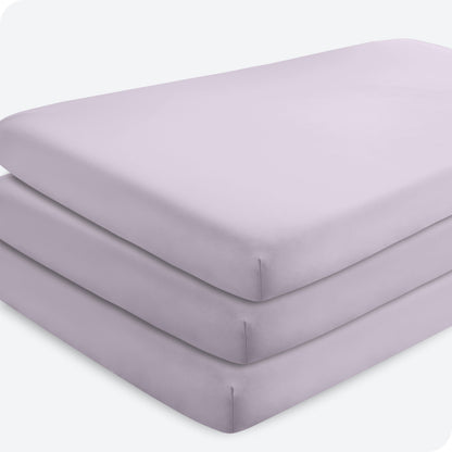 Bare Home Fitted Crib Microfiber Sheet