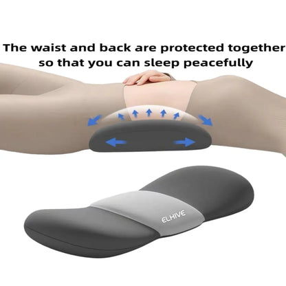 Ergonomic Memory Foam Lumbar Pillow