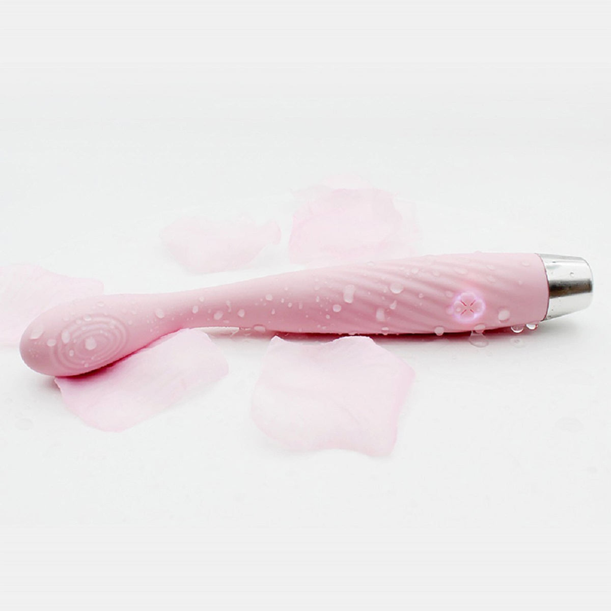 Blissed G-Spot Curved Vibrator & Pen Massager – Waterproof, Dual-Function, USB Rechargeable Silicone