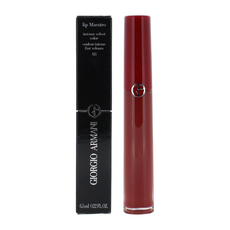 Giorgio Armani Lip Maestro Liquid Lipstick 415 Redwood