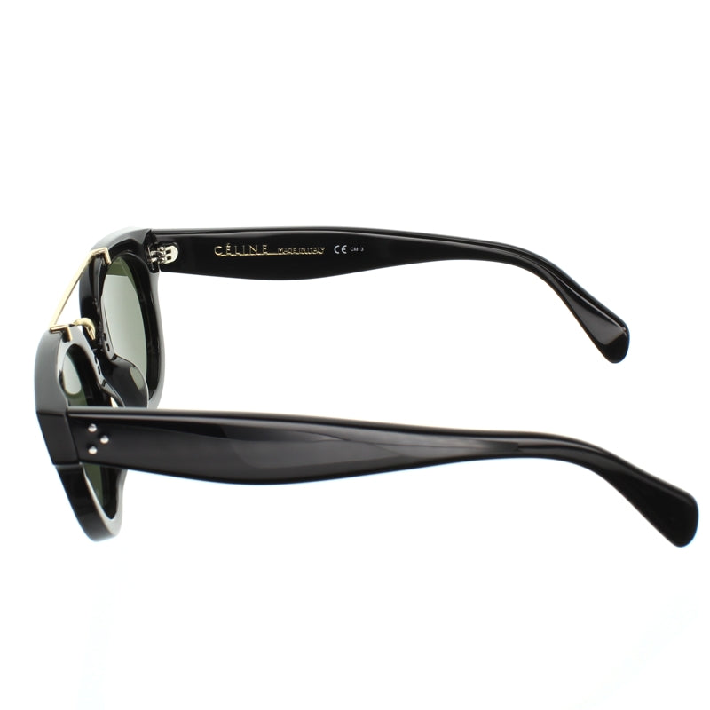 Celine Women's Sunglasses Black Double Bridge CL 41043/S 807