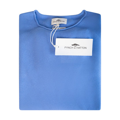 Fynch Hatton Women's Knitted Jumper Sky Blue