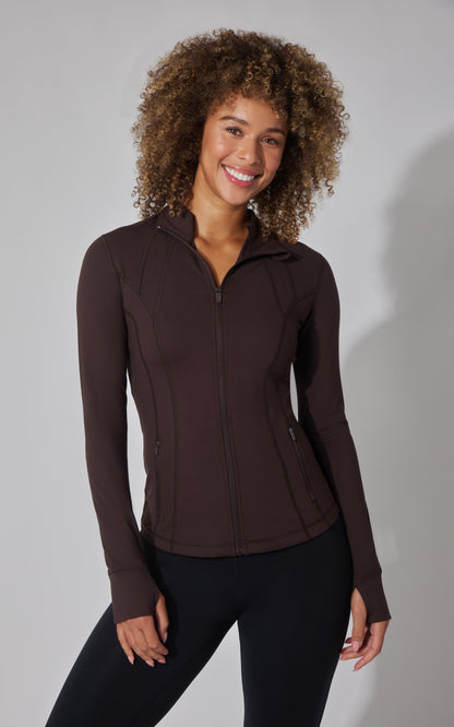 90 Degree by Reflex Nude Tech Jetsetter Full Zip Performance Jacket