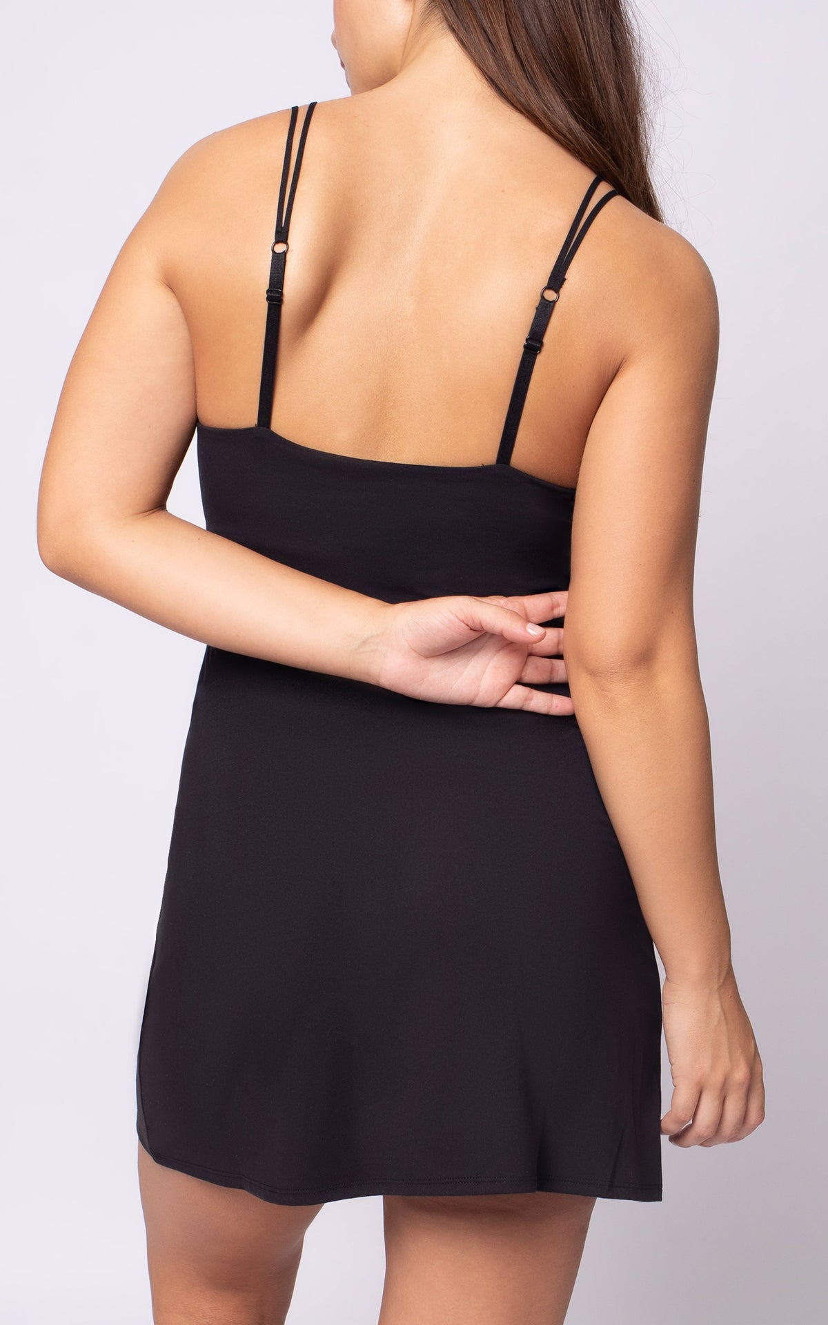 90 Degree by Reflex Lux Dress with Built-In Bra and Shorts