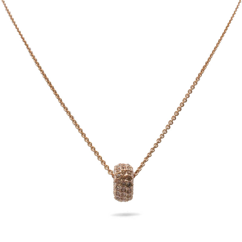 Swarovski Stone Rose Gold Necklace