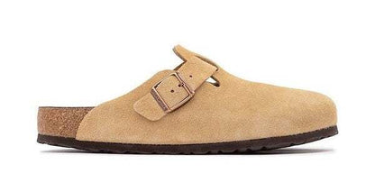Birkenstock Boston Suede Leather Clogs