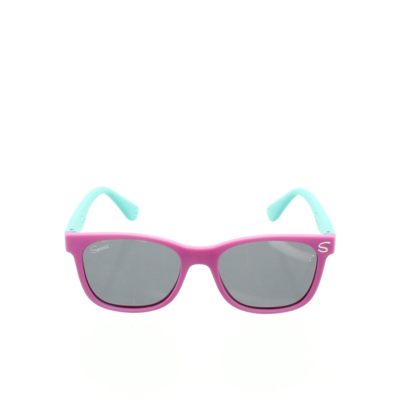 Suneez Polarised Kids Sunglasses Pink & Turquoise Flexible 4-10 years
