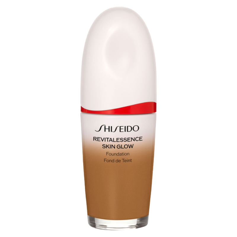 Shiseido Skin Glow Foundation 440 Amber 30ml Revitalessence SPF 30