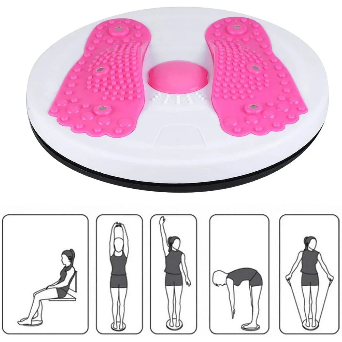 Enlarged Foot Plate Twist Board