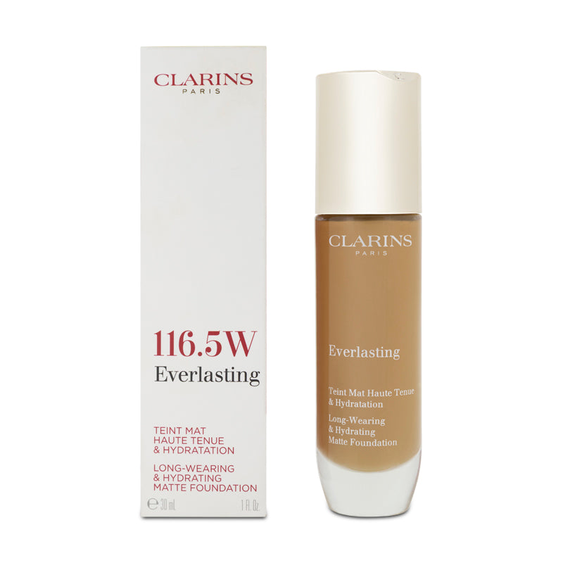 Clarins Everlasting Foundation 116.5W Coffee 30ml (Blemished Box)