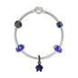 Charm Bangle Blue, Pink And White Flowers Khloelle LC0070976