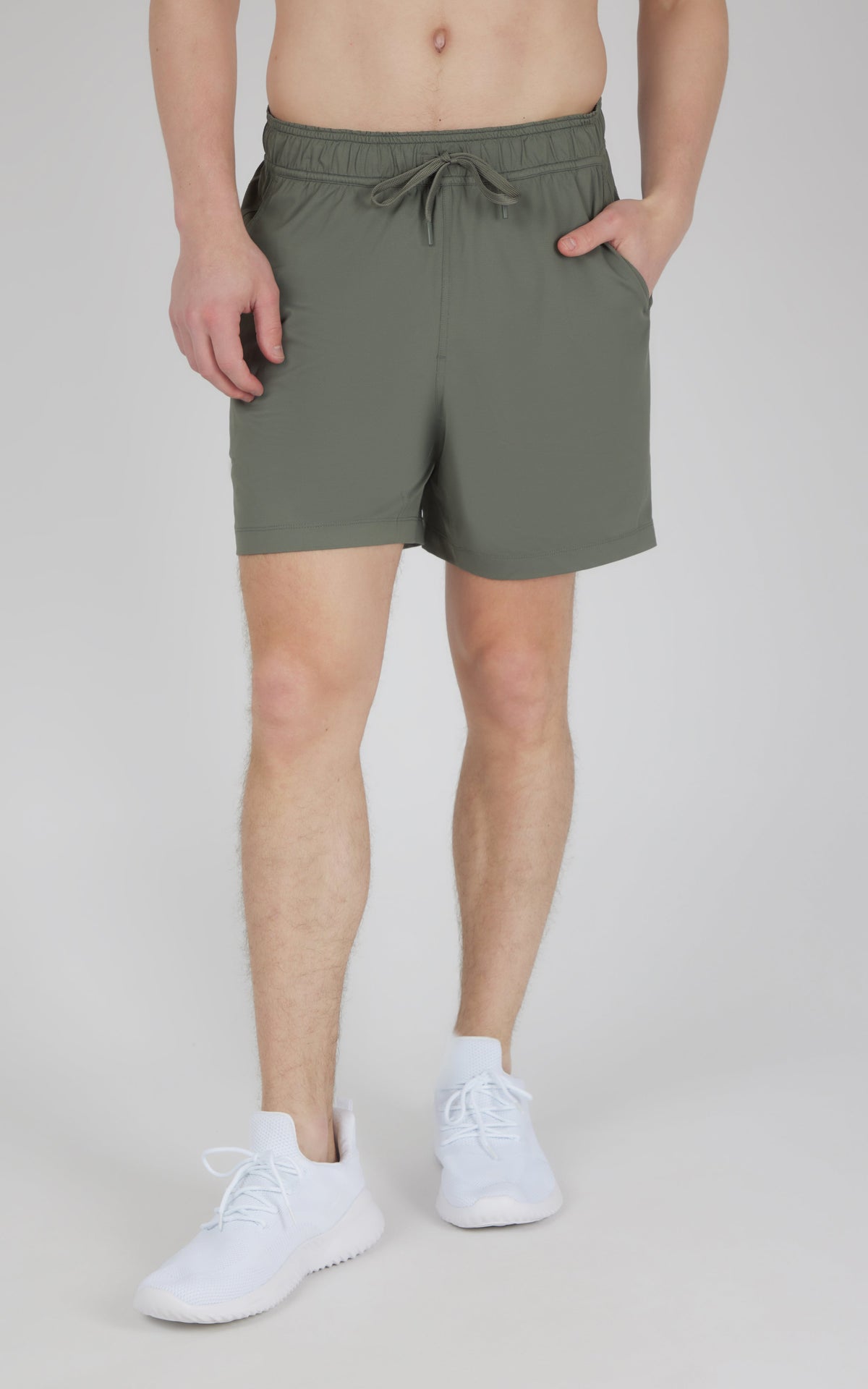 90 Degree by Reflex Men's Knit Stretch Pique Power 7" Shorts
