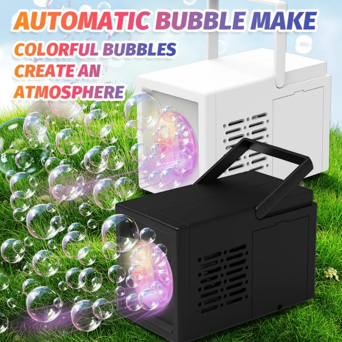 Automatic Portable Bubble Machine