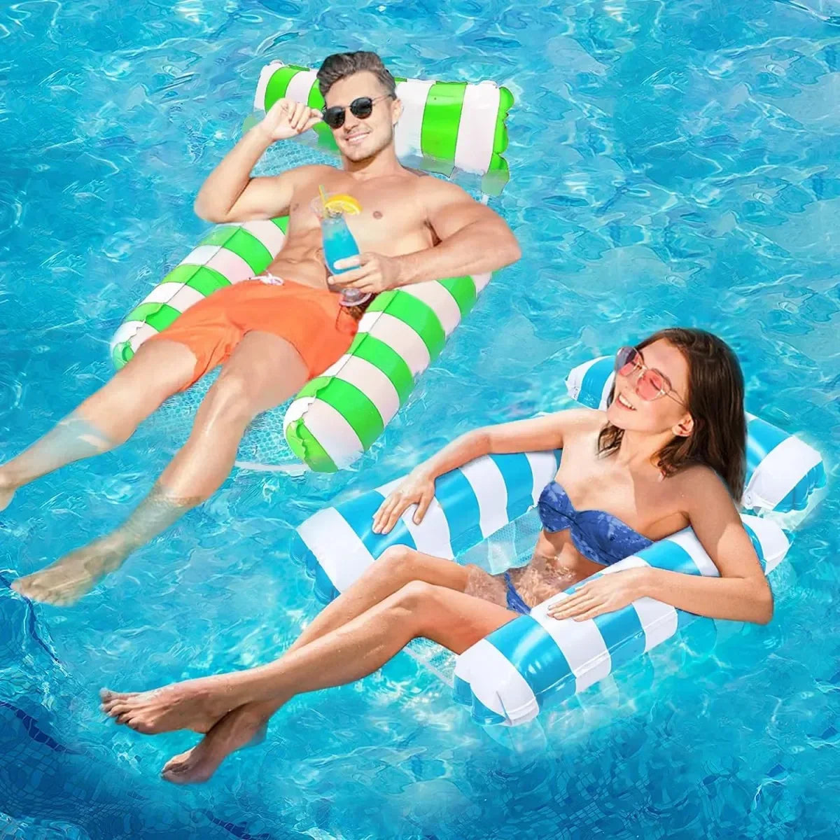 Foldable Inflatable Pool Float