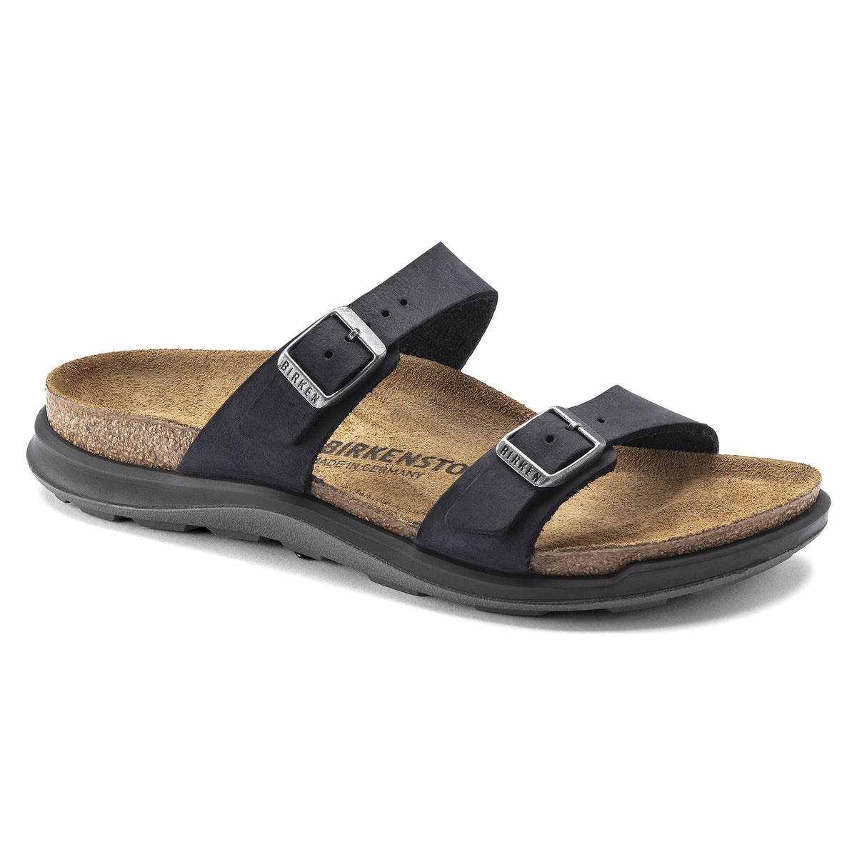 Birkenstock Women's Sierra Oiled Leather Black Sandals