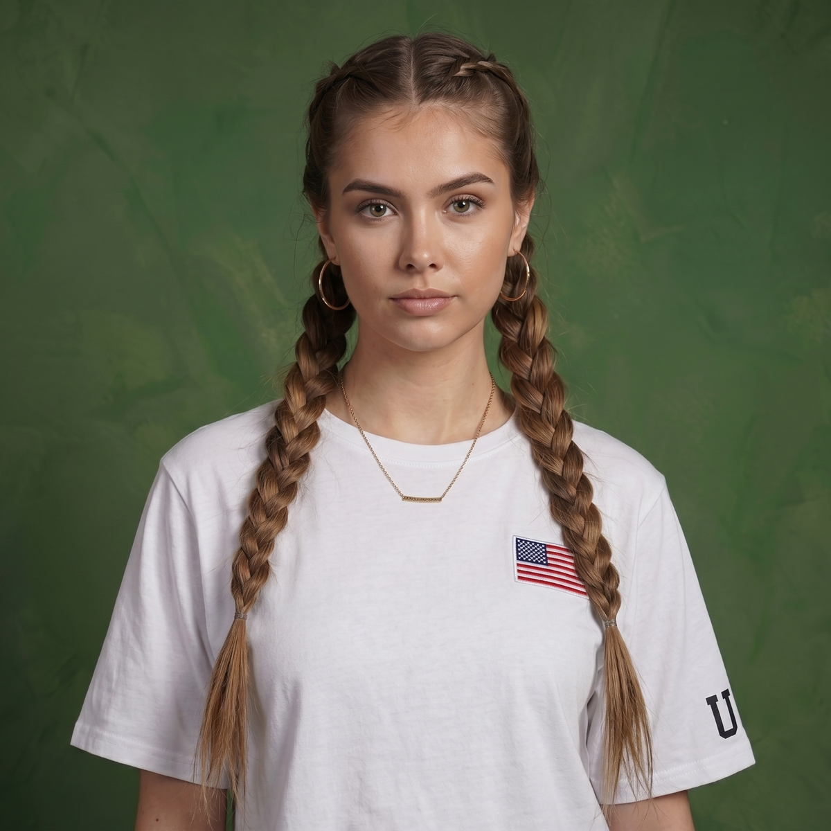 Anna-Kaci Women's American Flag Crop Top July 4th Summer USA Patriotic T-Shirt
