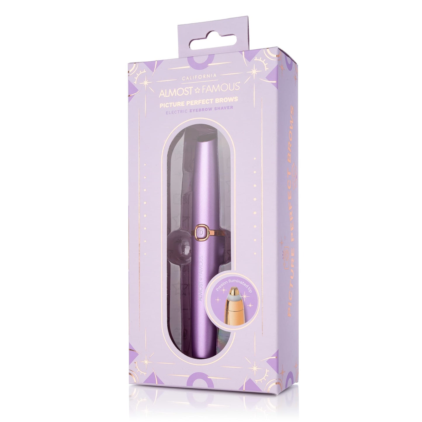 "perfect Brows" Eyebrow Trimmer with Precision LED Tip - Coral