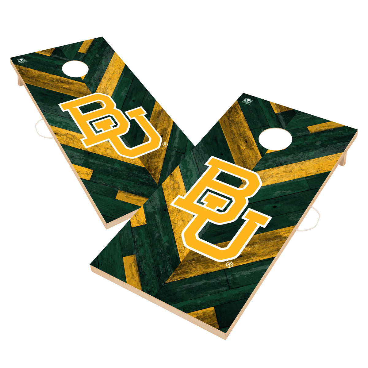 Baylor Bears 2x4 Solid Wood Cornhole Game