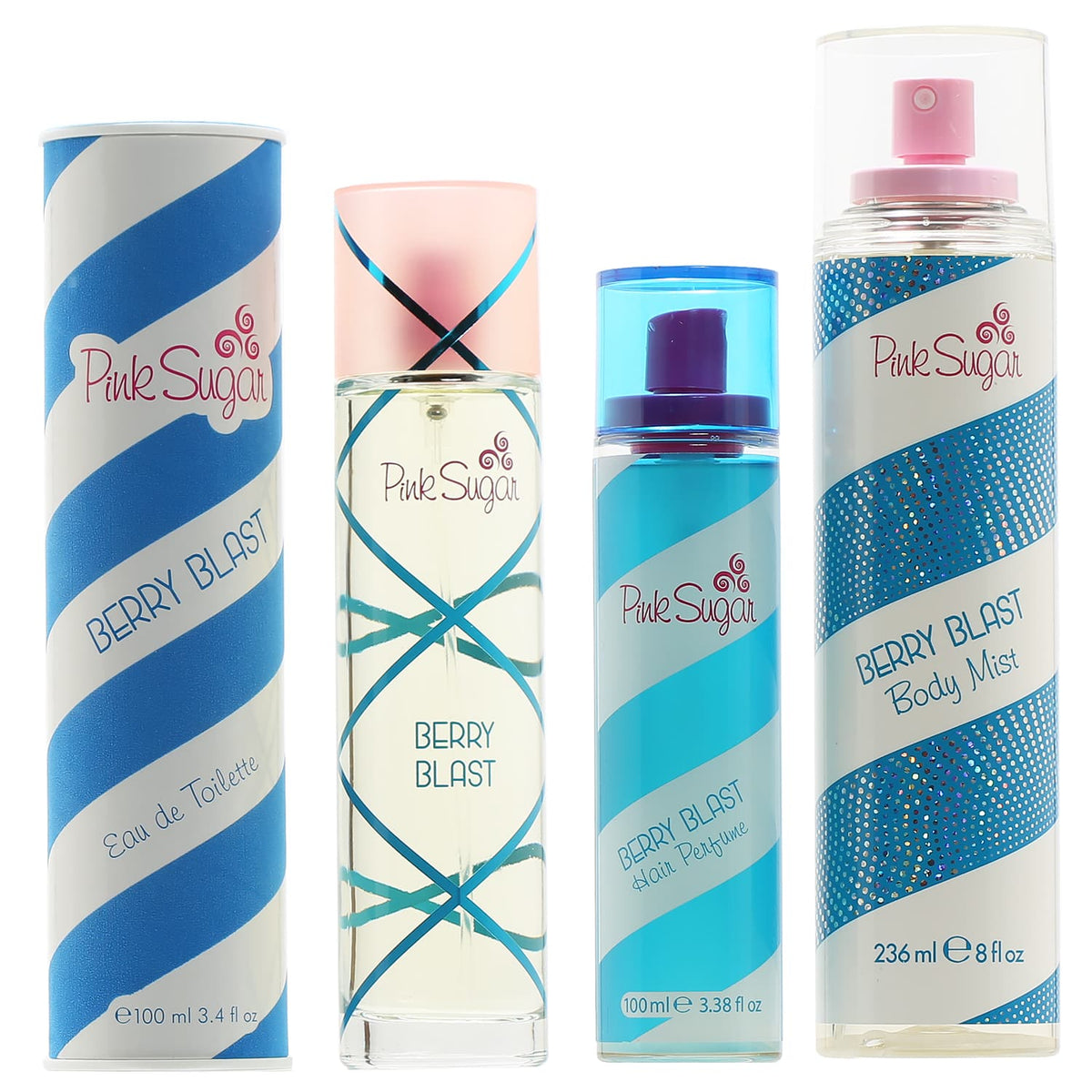 Aquolina Pink Sugar Berry Blast TRIO